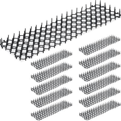 anti katten strip - set van 12 - kunststof - anti klim strip vensterbank