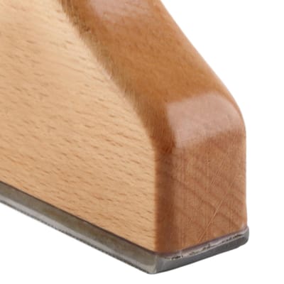 6 Inch Gitaar Fretschaafbestand Hout Esdoorn Koolstofstaal Fretschaaf Balk Luthiers Onderhoudsgereedschap brown
