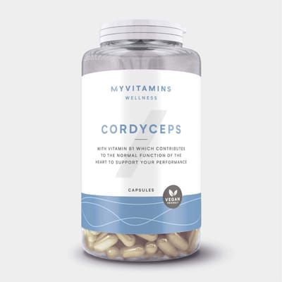 Cordyceps Prestatie Capsules - 60 CAPSULES - 30servings - Naturel