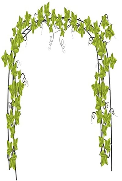 Metalen rozenboog voor klimplanten - tuinboog - hoogte 240 cm