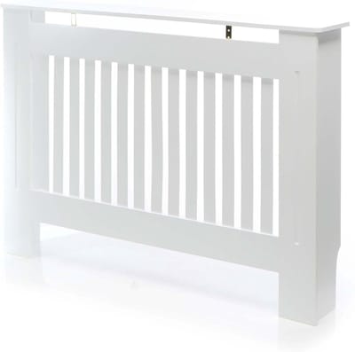 DYNA® Radiatorbekleding - Radiatoromkasting - Radiatorombouw - Wit - ‎19cm x 112cm x 82cm