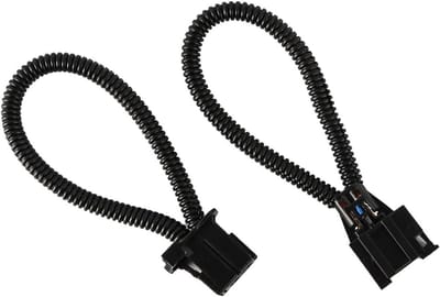 Allecto - fiber optic loop bypass connector - 2 stuks - geschikt voor auto radio - adapter - hoge geluidskwaliteit - eenvoudig te installeren - zwa...