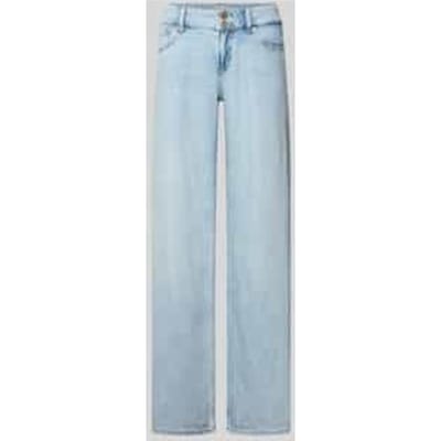 Wide leg jeans van puur katoen model 'EZRA'