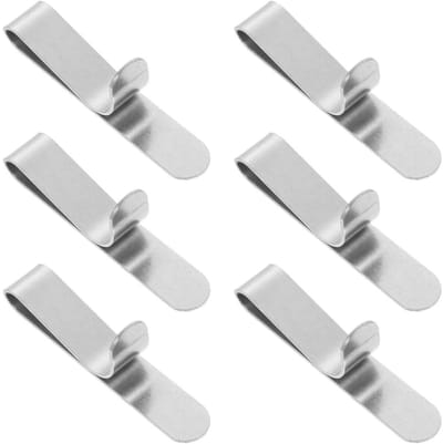 longziming -Verstelbare Fixierschnallen - Mousse Ring Sluitingen - Bakaccessoires - Stabiele Bevestiging - Hittebestendig Design - Roestvrij Staal - Duurzaam En Robuust - Eenvoudig Schoonmaken - 6 Stuk