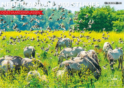 Nederland in 1000 stukjes - Oostvaardersplassen - Puzzeltijd