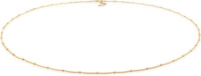 Elli - Sieradenboxen - Dames Taille ketting Bol Basis Boho in 925 Sterling Zilver Verguld - Dames
