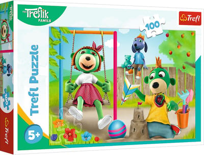Trefl Familiepuzzel Grappige Trefliki Legpuzzel - 100 stukjes - Vanaf 5 jaar