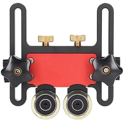 Dailygoods- Voorraadgeleider - Dubbele Precisie - Aluminiumlegering - Verstelbare Vederbordmal - Schokabsorberend - CNC-verwerking - Zaaggeleider