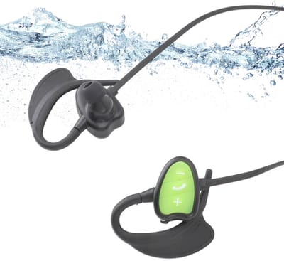 Dailygoods - Waterdichte Hoofdtelefoon voor Zwemmen met Draadloze Mp3-speler