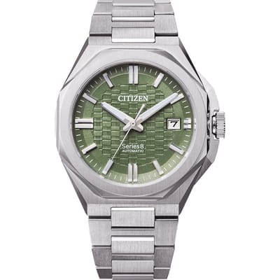 Citizen Series 8 NB6080-51W Horloge - Staal - Zilverkleurig - Ø 42 mm