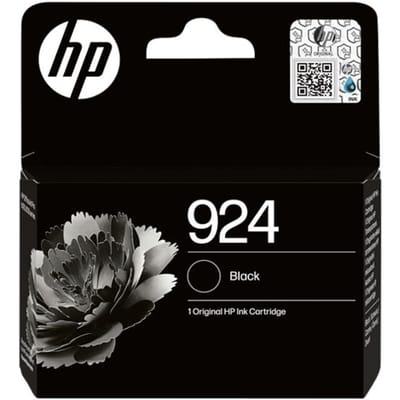 Originele HP inktcartridge 924 (4K0U6NE), tot 500 pagina's, enkele verpakking, zwart
