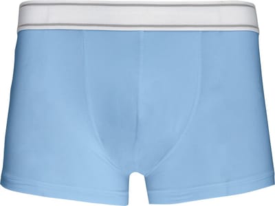 Heren 2-pack boxershorts merk Kariban maat M Hemelblauw