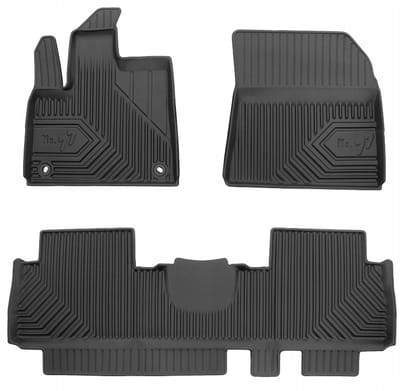 Frogum No.77 - Automatten - Geschikt voor Citroën Berlingo III vanaf 2018 - 4-delige set - TPE Rubber - Zwart