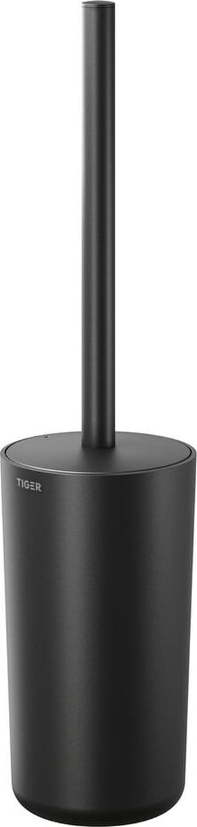 Tiger Wc-borstel Met Houder Carv - Rvs/abs - Vrijstaand - Zwart