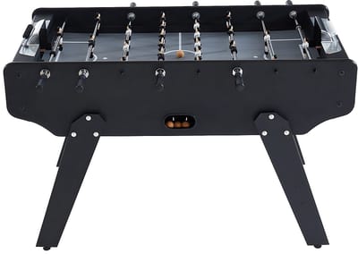 Vente-unique Tafelvoetbal LIONEL van mdf - L153 x B77,6 x H96 cm - Zwart L 153 cm x H 96 cm x D 77.6 cm