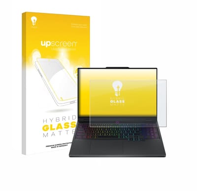 upscreen - Screenprotector voor Lenovo Legion 5 15IRX10 PF9XB5828034 - Folie Beschermfolie Beschermglas matte