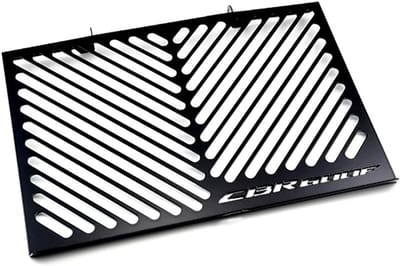 Radiatorafdekking Motor - Radiateurgrill Beschermer - Motor Beschermen - Roestvrij Staal - Zwart Gepoedercoat - Zwart
