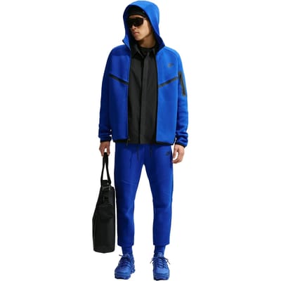 Nike Tech Windrunner Jas Met Capuchon Blauw K417