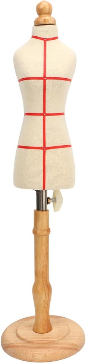 Nexvo® Paspop Dames - Paspop - Etalagepop - Beige - 30 cm x 40 cm x 170 cm