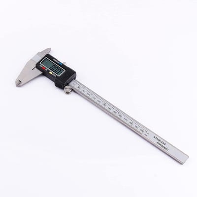 Digital caliper 0-200mm, electronic measuring instrument for measuring the digital caliper, electronic caliper of the micrometer with large LCD display