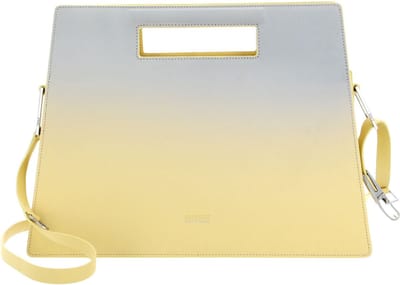 BREE Schoudertas Handtas Zou 6 Top Handle Citrus & Salt Nubuk Geel