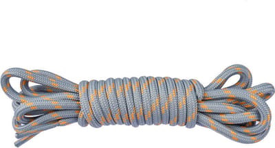 2 paar ronde veters voor sneakers en wandelschoenen 120 cm soft grey orange