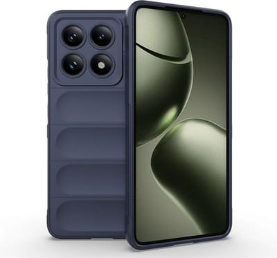 MobyDefend Hoesje - Geschikt voor Xiaomi 14T - TPU Gripcase - Blauw