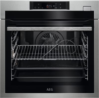 AEG BSE782280M - Inbouwoven - Middelmaat - 70 l - 30 - 230 °C - Bakken - Conventioneel - Ontdooien - Grill - Normaal - Pizza - Snel - Opwarmen - Stoom - Roestvrijstaal