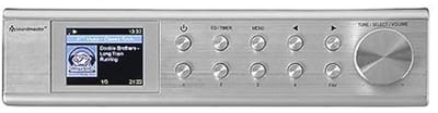 Soundmaster IR1500SI internetradio, DAB+, digitale radio, netwerkspeler, UPNP, bluetooth, keukenonderbouwradio, onderbouwradio
