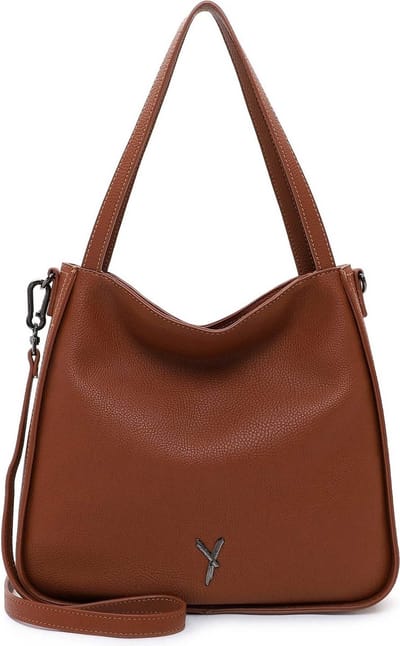 SURI FREY Schoudertas Gitty Shopper Darkcognac Lichtbruin