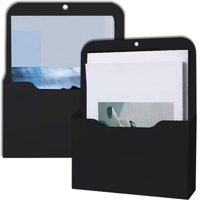 Magnetische Documenthouder voor A4-Papier - 2 Stuks - Organizer voor Kantoor en Koelkast