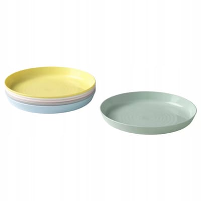 Ikea Kalas Kinderborden Pastel 6 Stuks - Vaatwasserbestendig