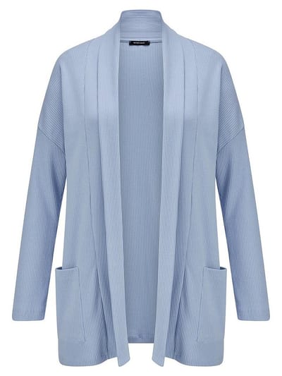 Lange jas Van Peter Hahn blauw