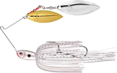 Spinnerbait Lokaas - Zwemlokaas - Vissen - Geavanceerde Perfect Skirt - 1/2 oz - Wit