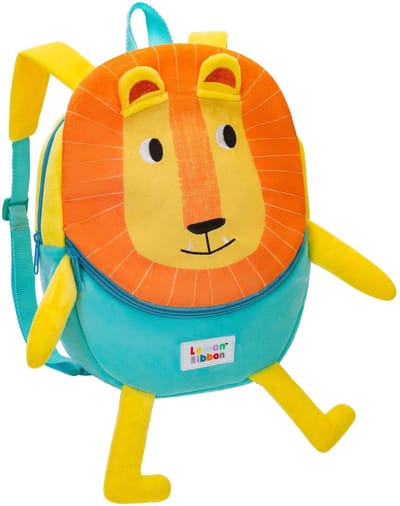 Lemon Ribbon Peuterrugzak Furry Animals Lion - 30 x 28 x 6 cm - Polyester