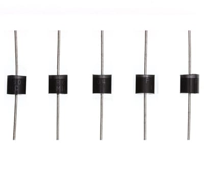 Snel Herstel Diodes - Componenten Elektronica - Stroom Rectificatie - 6 Ampère 400 Volt - R-6 Pakket