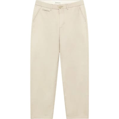 Chino broek KnowledgeCotton Apparel Flint wide