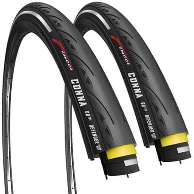 Reflecterende 700 x 25c Opvouwbare Slick Banden voor Race- en Toerfietsen