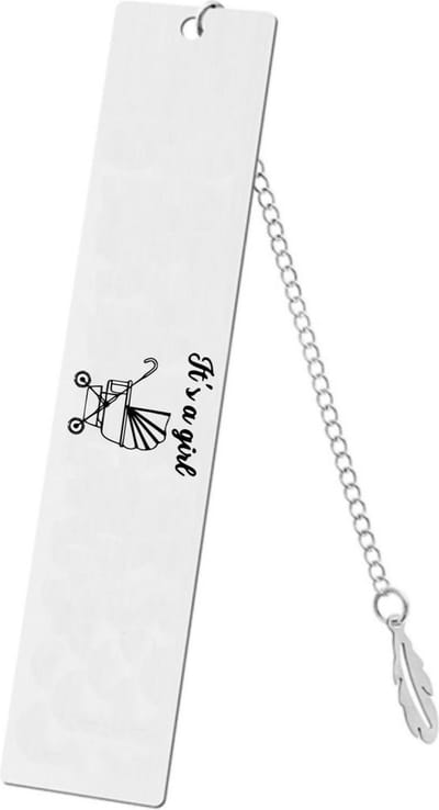 Akyol - it's a girl boekenlegger - Kind - geboren dochter - kraamcadeau - babyshower - cadeau - geboren kind - geboortefeest
