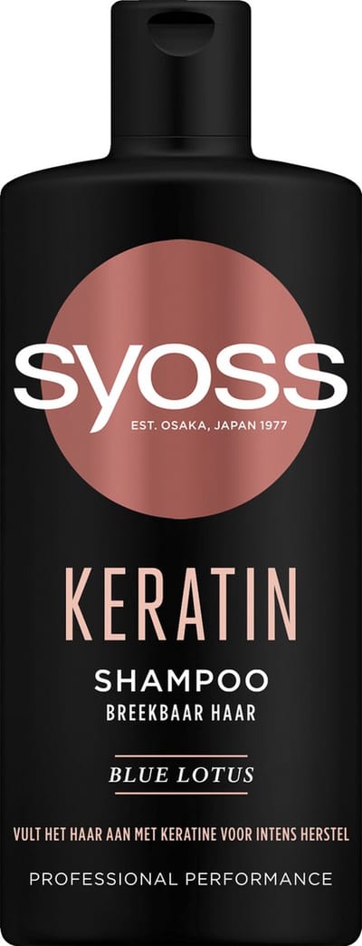 Syoss Keratin - Shampoo - Voordeelverpakking - 6x440ml