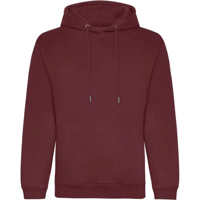 Just Hoods Organic Hoodie JH201 - Burgundy - S