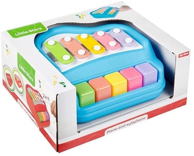 Toi-Toys Little Stars Baby Piano with Xylophone and Sticks