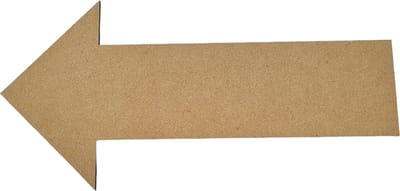 Laser gesneden Pijlen - 8 Stuks - 25 cm breed - 12,5 cm Hoog - 3mm MDF