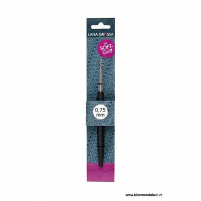 Lana Grossa Haaknaald met Softgrip 0,75 mm