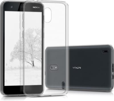 Hoesje Geschikt voor: Nokia 2 - Silicone - Transparant