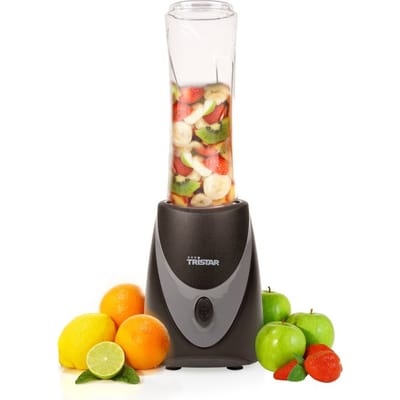Tristar Blender 250W - BL-4485KL - 0,5L - Blender to go - Zwart