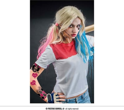 Fiestas Guirca - Gezicht tattoo Dangerous girl set (30 x 14 cm)