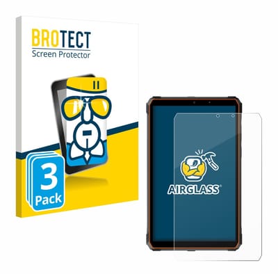 Screenprotector 3 Stuks voor Blackview Active 5 Beschermglas transparant