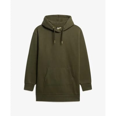 Sweatjurk met capuchon en strass tattoo-effect voor dames Superdry
