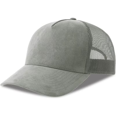 Atlantis Headwear Rapper Suede-S Cap AT536 - grey - One size